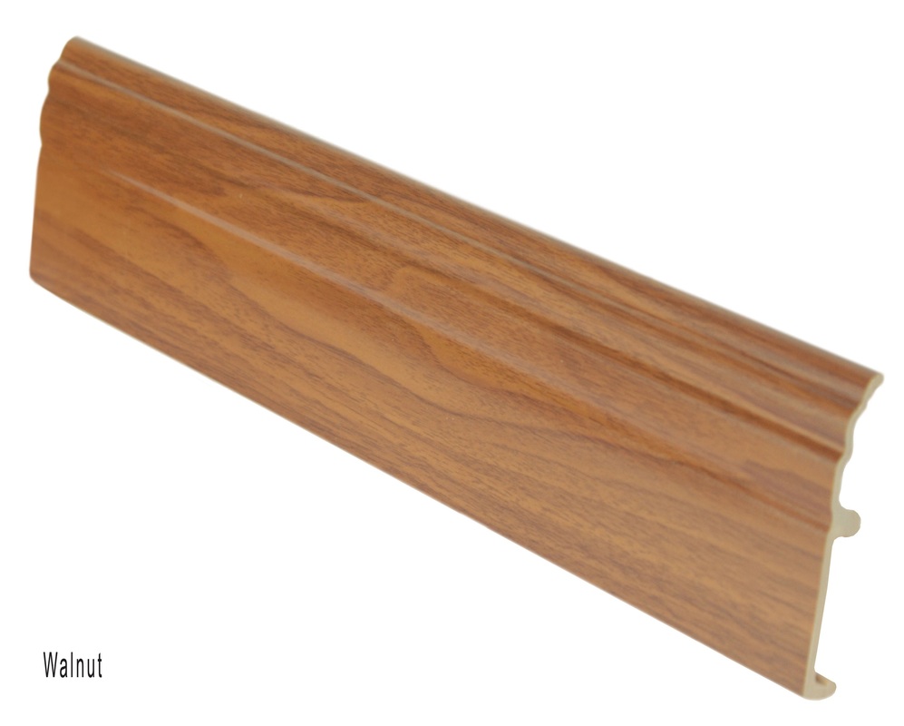 wpc skirting walnut